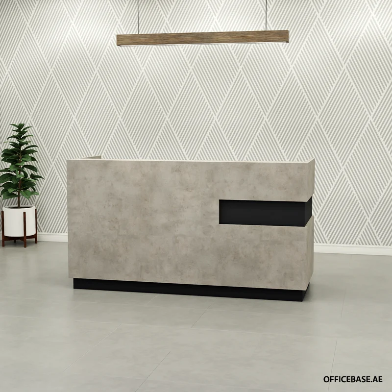 ADITUS Reception Desk | Concrete Colors