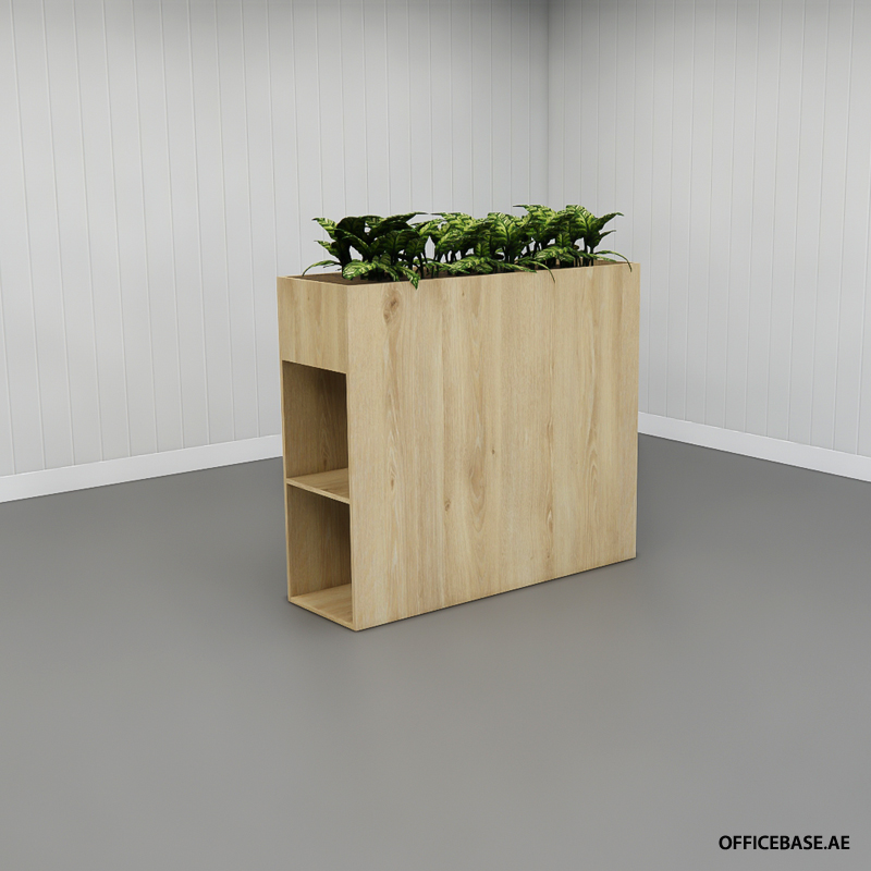 NOVA Planter with Open Shelves | Standard Colors