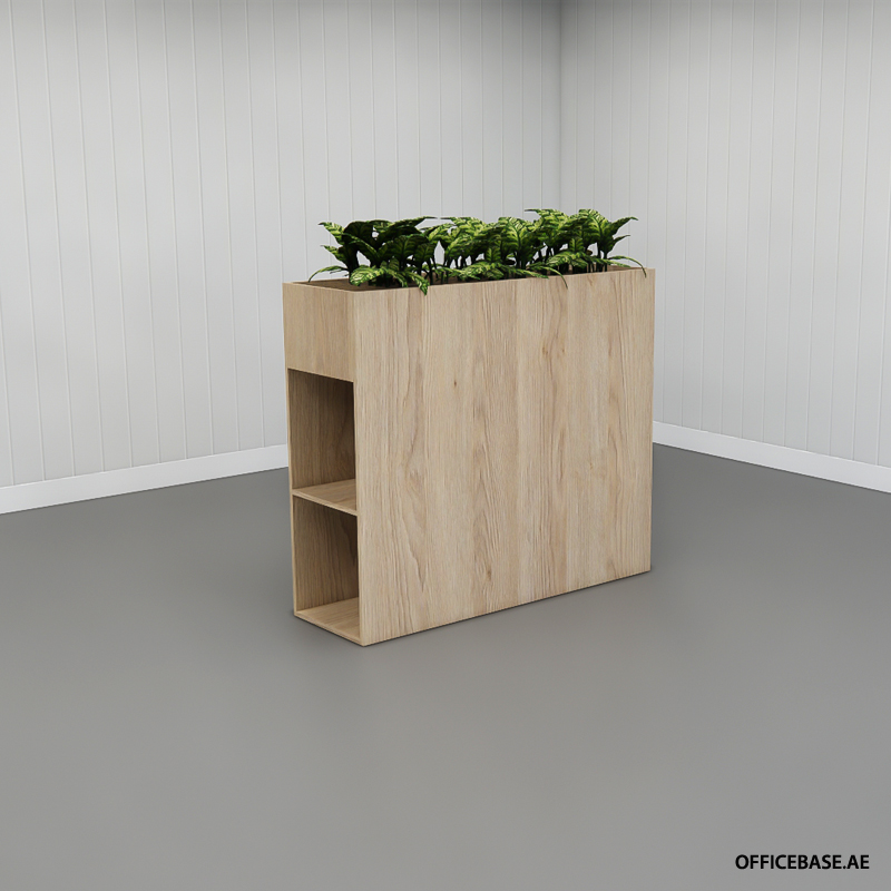 NOVA Planter with Open Shelves | Premium Colors